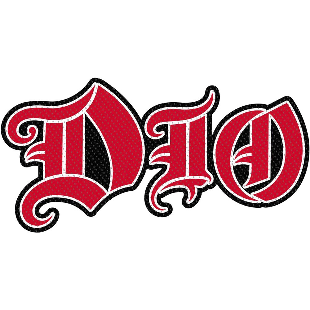 Dio - Logo Cut Out Pièce - Rouge